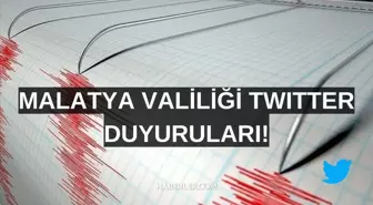 Malatya Valiliği ilanları takip sayfası! Malatya Valiliği Twitter ve sosyal medya hesapları duyuruları!