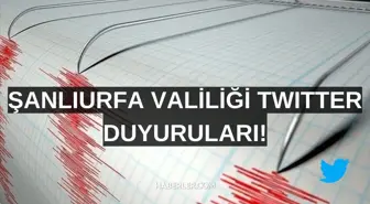 Şanlıurfa Valiliği ilanları takip sayfası! Şanlıurfa Valiliği Twitter ve sosyal medya hesapları duyuruları!