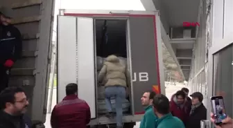 SPOR Trabzonspor'un yardım TIR'ları yola çıktı