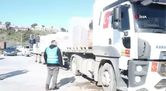 Deniz yoluyla Hatay'a yardım