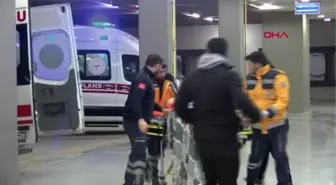 İSTANBUL-YARALI OLARAK GETİRİLEN MİNİK EYMEN'İN 'BABA' DİYE AĞLAMASI YÜREK PARÇALADI