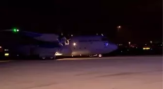 Kahramanmaraş'tan uçakla sevk edilen yaralılar istanbul'a getirildi(1)