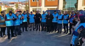 Köyceğiz Müftülüğü'nden gönüllü yardım ekibi yola çıktı