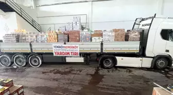 YK Enerji'den deprem bölgesine iş makinesi ve arama kurtarma desteği