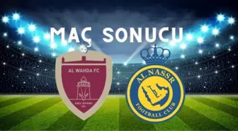 Al Wahda – Al Nassr MAÇ SONUCU! Al Nassr maçı kaç kaç bitti? Al Wahda –Al Nassr maç sonucu ne?