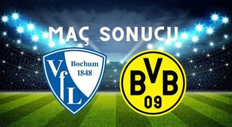 Bochum – Dortmund MAÇ SONUCU! Bochum maçı kaç kaç bitti? Bochum –Dortmund maç sonucu ne?