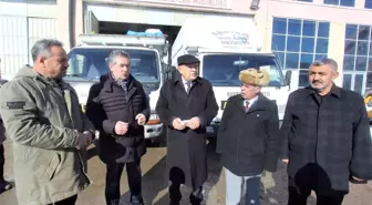 Deprem bölgesine bir destek de Bayburtlu muhtarlardan