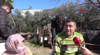 DEPREMİN KORKU DOLU ANLARINI KIZININ EVİNDE UNUTMAYA ÇALIŞIYOR
