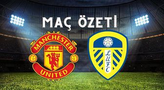 Manchester United - Leeds United maç özeti! (VİDEO) Manchester United maçı özeti izle! Manchester United Leeds United maçı kaç kaç bitti?