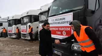 Yakutiye Belediyesi'nden depremzedelere yardım eli