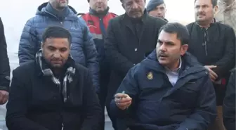 Bakan Murat Kurum: 'Devlet-millet el ele, inşallah bu afetin altından kalkacak'