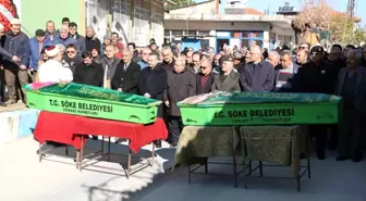 Depremde hayatını kaybeden anne ve kızı toprağa verildi