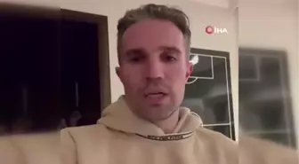 Robin van Persie'den destek