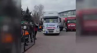 Çankaya Belediyesi, Deprem Bölgesine 5 Günde 156 İnsani Yardım Aracı Gönderdi