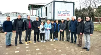 Öğrenciler kalem satarak depremzedelere bağış yaptı