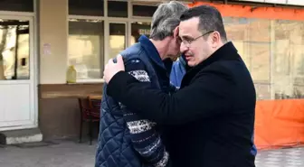 Başkan Kanar'dan Kara ailesine taziye ziyareti