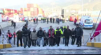 İbbi'nin İki Gemisi Hatay'da Göreve Başladı