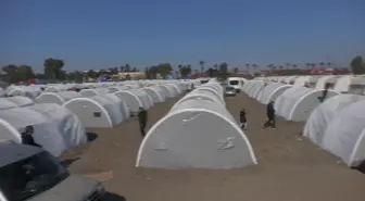 İskenderun'daki Çadırkent'te Son Eksiklikler de Tamamlanıyor. Turan Aydoğan: 'Bu Yeni Hayatı Siyasetin Örgülemesi Gerekiyor'