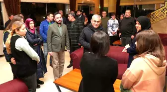 Başkan Işık, Ilıca Harlek Termal Otel'de misafir edilen depremzedeleri ziyaret etti