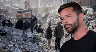 Dünyaca ünlü şarkıcı Ricky Martin, deprem mağdurları için destek istedi