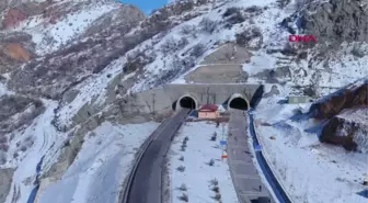 ERKENEK TÜNELİ'NDEKİ HASAR GÖRÜNTÜLENDİ