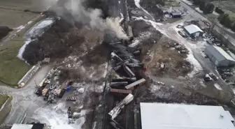 Kimyasal Madde Taşıyan Tren Kazasının Ardından ABD'nin Müdahalesi Endişe Yarattı