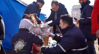 Başkan Hasan Avcı deprem bölgesinde