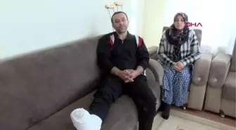 İŞ KAZASI GEÇİRDİ; İLK DEPREME HASTANEDE 2'NCİ DEPREME EVİNDE YAKALANDI