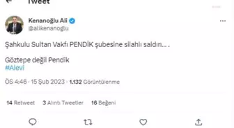 İstanbul Pendik'teki Şahkulu Sultan Vakfı'na Silahlı Saldırı... 1 Kişi Yaralandı