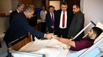 Depremzede polisin tedavisi Karabük'te sürüyor
