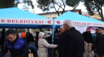 Efeler, Depremzedelerin Yanında Olmayı Sürdürüyor