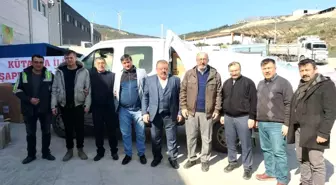 Emet Belediye Başkanı Hüseyin Doğan deprem bölgesinde