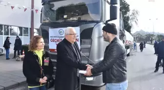 Karadeniz Ereğli Belediyesi'nin 17'nci Yardım Tırı, Kahramanmaraş'a Doğru Yola Çıktı