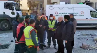 Muğla - Menteşe Belediye Başkanı Gümüş, Deprem Bölgesi Hatay'da