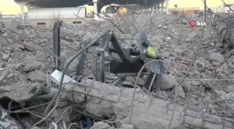 50 kişiye mezar olan binada 'kolon kesildi' iddiası
