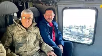 Başkan Vidinlioğlu, deprem bölgesinde incelemelerde bulundu