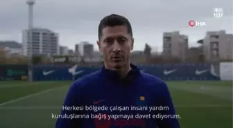 Robert Lewandowski'den depremzedelere yardım çağrısı