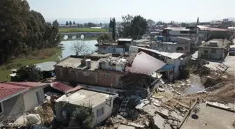ANTAKYA'DA EVLER ASİ NEHRİ'NE KAYDI
