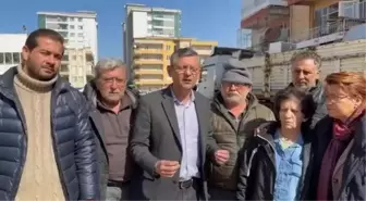 Özgür Özel, Deprem Bölgesi Hatay'da: 'Hasarlı Evlerin İçinden İnsanlar Eşyalarını Çıkarmak İstiyorlar.