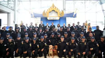 Taylandlı arama kurtarma ekibi ülkesine döndüEkip, Başbakan Prayut Chan-o-cha tarafından karşılandı