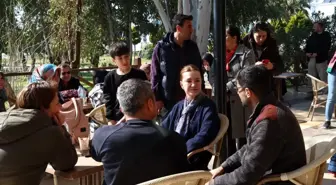 Rektör Hotar'dan depremzede misafirlere ziyaret