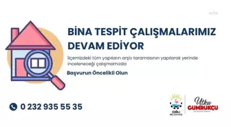 Çiğli'de Bina Tespit Çalışmaları Devam Ediyor