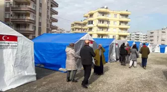 Sungurlu Belediyesi İskenderun'da çadır kent kurdu