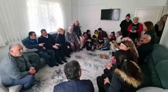 AK Parti Milletvekili Gökcan Yatağan'da depremzede vatandaşları ziyaret etti