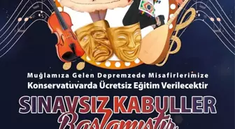 Muğla Büyükşehir'den Depremzedeler İçin Eğitim ve Sanat Desteği
