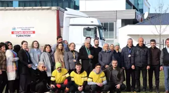 Avrasya Üniversitesi'nden depremzedelere yardım seferberliği
