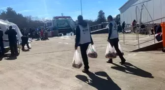 Elazığ'dan Malatya'daki depremzedelere yardım