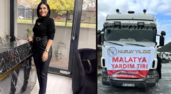 Nuray Yıldız... DEPREMZEDE ÇOCUKLARA ANLAMLI YARDIM