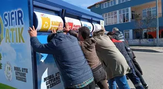 Saray Belediyesi'nden Ayaspaşa'ya Mobil Atık Getirme Merkezi