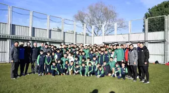 Sercan Yıldırım, Bursaspor'u ziyaret etti